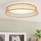 Drevená stropná lampa rustikálna, Jolene, 20 W, LED 3000 K