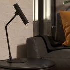 Hliníková moderná stolová lampa čierna, Aleyna, 5 W, LED 3000 K, s vypínačom