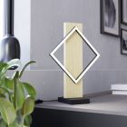 Drevená stolová lampa dizajnová, Annebel, 13 W, LED 3000 K