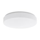 Plastová stropná lampa biela, Reda, 16 W, LED nastaviteľný od teplej po studenú bielu