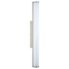 Sklenené svetlo nad zrkadlo niklové, Jersey, 16 W, LED 4000 K, IP44