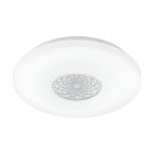 Plastové moderné stropné svietidlo biele, Carmela, 24 W, LED 3000 K