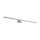 Plastové moderné svetlo nad zrkadlo chrómové, Nancy, 14 W, LED 4000 K, IP44