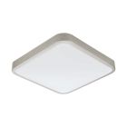 Plastové nástenné svietidlo niklové, Beyza, 16 W, LED 3000 K, IP44