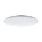 Oceľová stropná lampa biela, Patryk, 60 W, LED nastaviteľný od teplej po studenú bielu