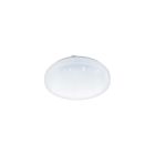 Oceľová stropná lampa biela, Eloise, 11 W, LED 3000 K