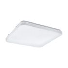 Oceľová stropná lampa biela, Eloise, 11 W, LED 3000 K