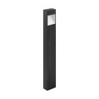 Hliníkový moderný vonkajšie svietidlo antracitý, Elvi, 10 W, LED 3000 K, IP44