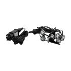 Plastové zapichovacie svietidlo priehľadné, Vanja, 3 W, LED 3000 K, IP65