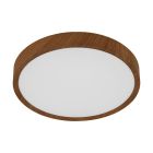 Plastová moderná stropná lampa hnedá, Jouk, 16 W, LED 3000 K