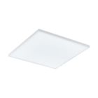 Oceľová stropná lampa biela, Yannick, 20 W, LED 4000 K