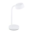Plastová stolová lampa biela, Annelin, 4 W, LED 3000 K, s vypínačom