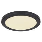 Plastová stropná lampa čierna, Cage, 24 W, LED nastaviteľný od teplej po studenú bielu