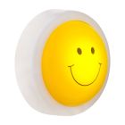Plastová nočná lampa do detskej izby žltá, Ather, 1 W, LED 6500 K