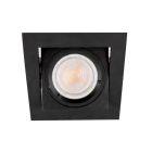 Čierne podhľadové svietidlo kovové, Filo