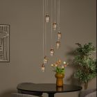 Priehľadné visiace svietidlo moderné, Berliane, 4 W, LED 2700 K