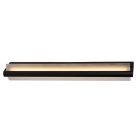 Čierne nástenné svetlo do kúpeľne moderné, Wanda, 19 W, LED 3000 K, IP44