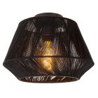 Čierna stropná lampa moderná, Jessica