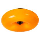 Oranžová stropná lampa retro, Sentino