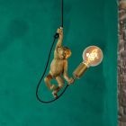 Čierne visiace svietidlo retro, Extravaganza Chimp