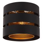 Čierna stropná lampa moderná, Rosas