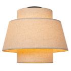 Béžová stropná lampa japandi, Tribute