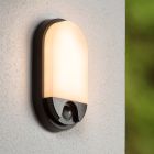 Biele nástenné svetlo do kúpeľne moderné, Hups Ir, 10 W, LED 3000 K, IP54