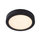 Čierna stropná lampa moderná, Brice, 15 W, LED 3000 K, IP44