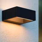 Antracité vonkajšie svietidlo moderné, Goa, 6 W, LED 3000 K, IP54