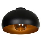Čierna stropná lampa retro, Sharan
