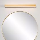 Mosadzné nástenné svetlo do kúpeľne moderné, Alexa, 8 W, LED 3000 K, IP44