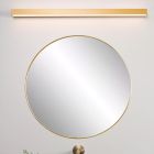 Mosadzné nástenné svetlo do kúpeľne moderné, Alexa, 13 W, LED 3000 K, IP44