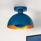 Modrá stropná lampa moderná, Siemon