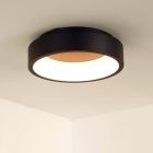 Čierna stropná lampa moderná, Talowe, 20 W, LED 3000 K
