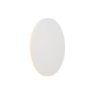 Biele nástenné svietidlo moderné, Eklyps, 8 W, LED 3000 K