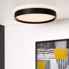 Čierna stropná lampa moderná, Nuria, 24 W, LED 2700 K