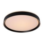 Čierna stropná lampa moderná, Nuria, 36 W, LED 2700 K