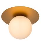 Mosadzná stropná lampa moderná, Tricia