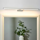Chrómové svetlo nad zrkadlo moderné, Onno, 12 W, LED 3000 K, IP44