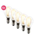 Stmievateľná E14 LED žiarovka Sorna, 3,5 W, teplá biela