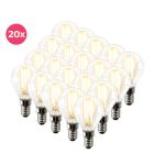 Balenie 20 stmievateľných LED žiaroviek Sorna E14, 2700K, 3,5W