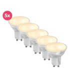 Priehľadné LED bodové svietidlo GU10 Antonie, 4 Watt, 2700K (teplá biela)