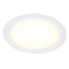 Biele downlight hliníkové, Umbriel, 9 W, LED 4000 K, IP44