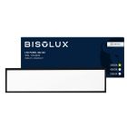 Čierny LED panel 120x30 cm - 100 lm/W - UGR<19 - Nastaviteľná biela - Podsvietenie