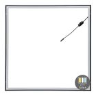LED rámový panel 60x60 - 37W - biely vypínač - UGR<21 - bočné podsvietenie