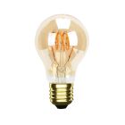 Stmievateľná LED žiarovka E27 jantárová, 4W, 2000K