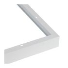 Biely zacvakávací rám na povrchovú montáž 30x120