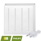 LED panel Louvre 60x60 - 30W - biely vypínač - UGR <16