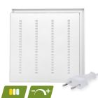 LED panel Louvre 60x60 - 30W - biely vypínač - stmievateľný - UGR <16