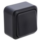 Povrchový spínač Q-Link, čierny